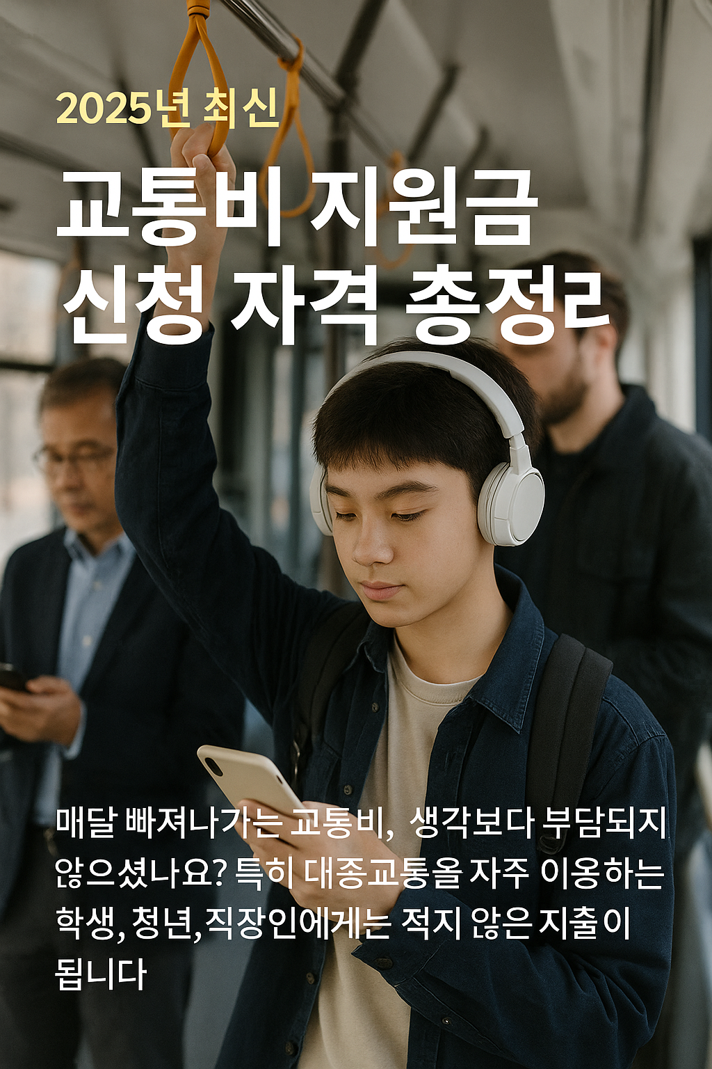 교통비 지원금 신청 자격 총정리