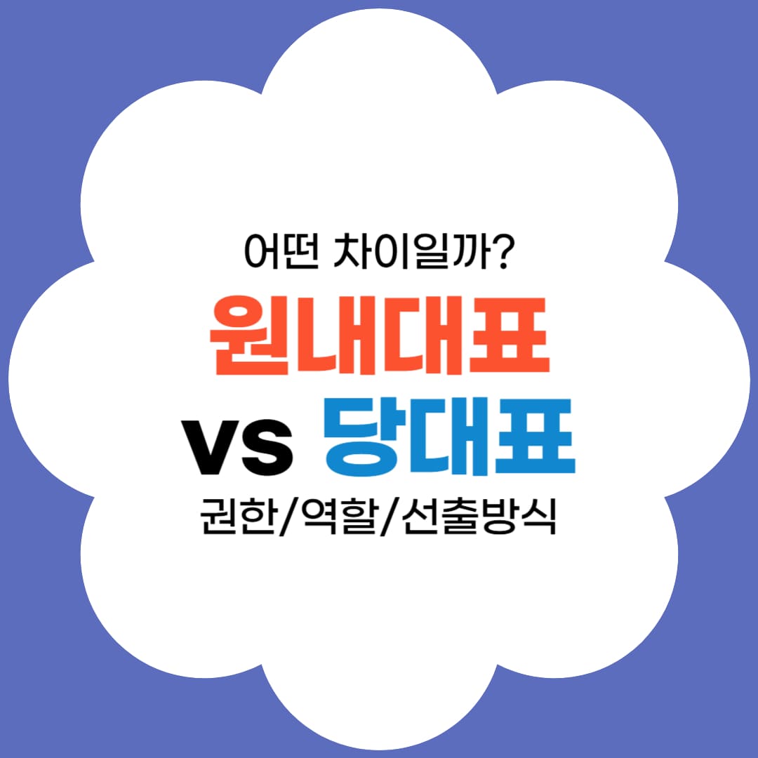 썸네일-원내대표vs당대표