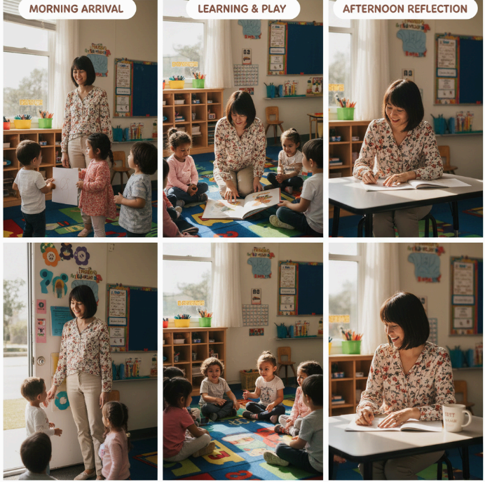 유치원 교사의 하루, 그리고 시간을 다스리는 법&mdash; 번아웃 없이 행복하게 일하는 교사 라이프 디자인 가이드