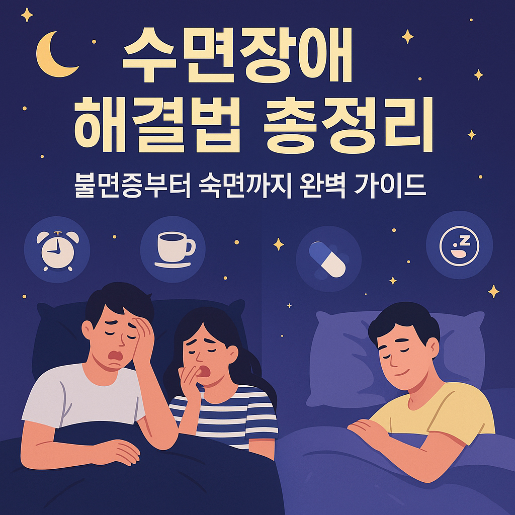 수면장애 해결법 총정리
