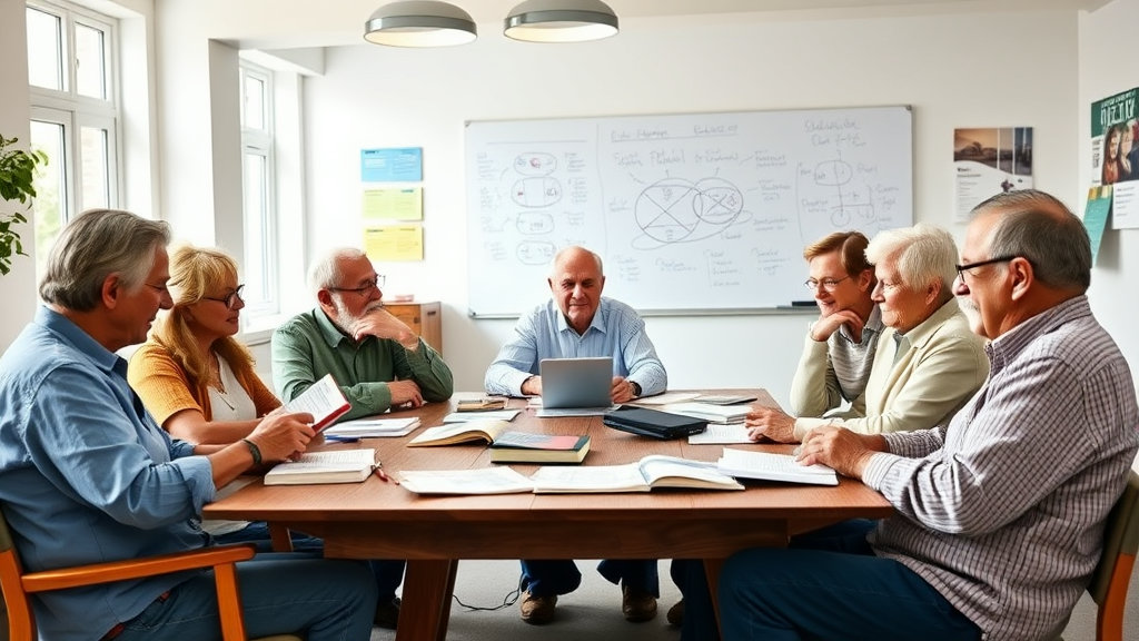 학습하는 시니어들