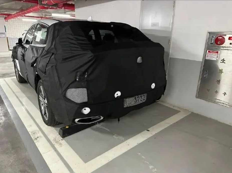 제네시스 GV80 쿠페 위장막 테스트카