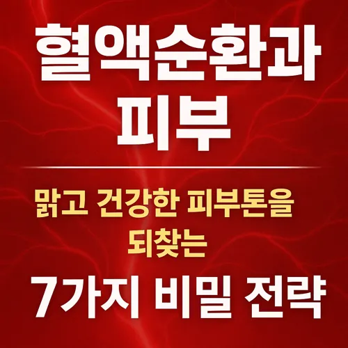 혈액순환과 피부