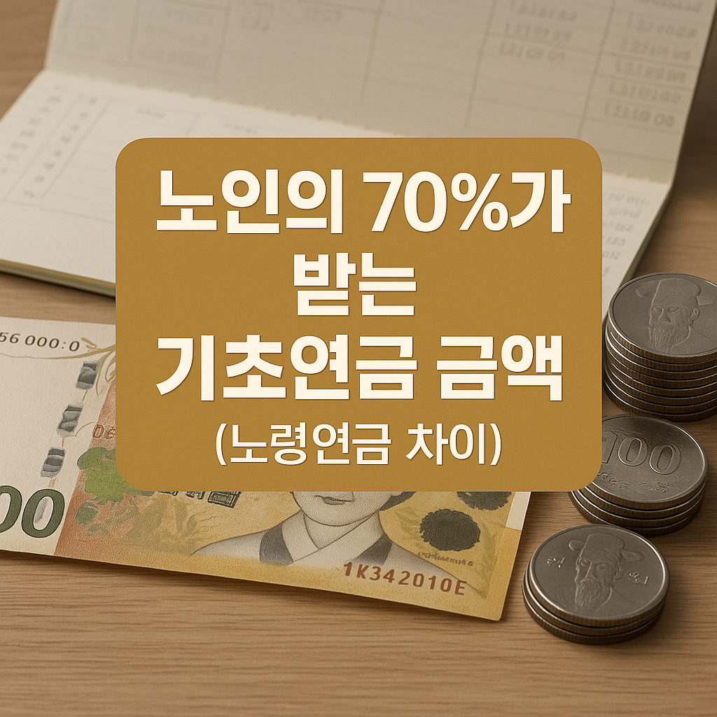 기초연금과 노령연금 차이안내