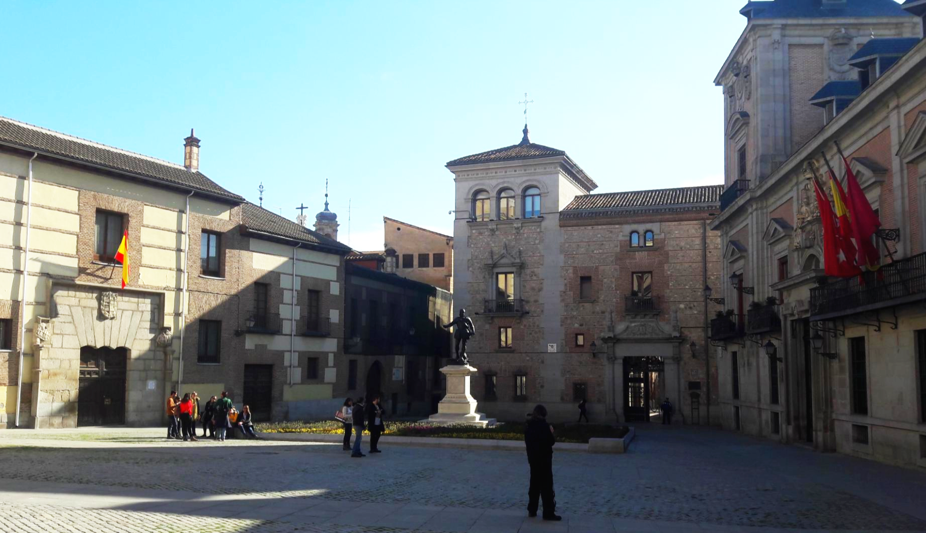 스페인 마드리드 알바로 제독 동상