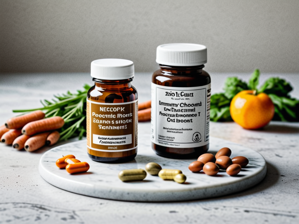 Immunity-boosting supplements, precautions when taking, if allergic reaction occurs, stop taking immediately and