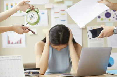 일 스트레스로 한계에 다다르면