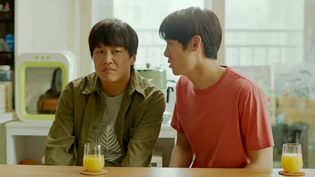 진국 역의 차태현, 민수 역의 유연석 - 영화 멍뭉이 결말, 줄거리