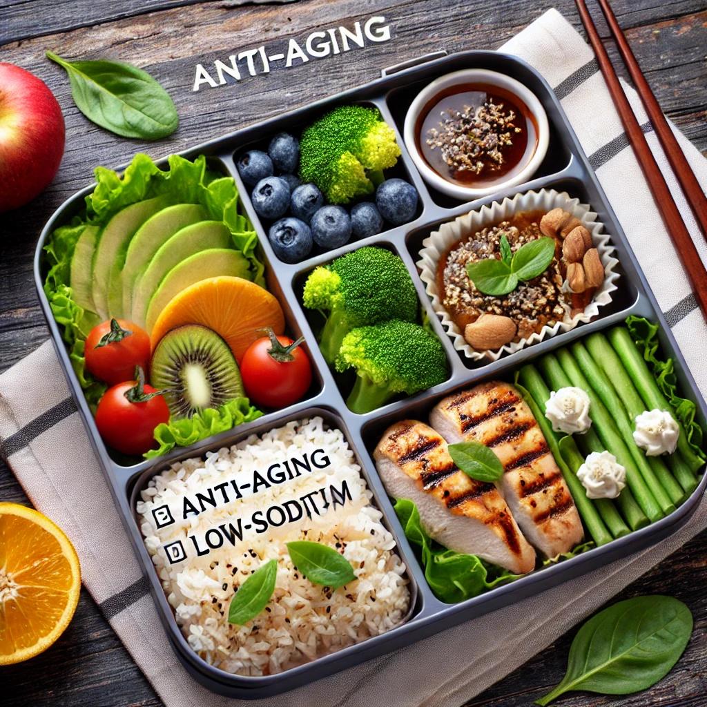 저속노화 도시락 식단