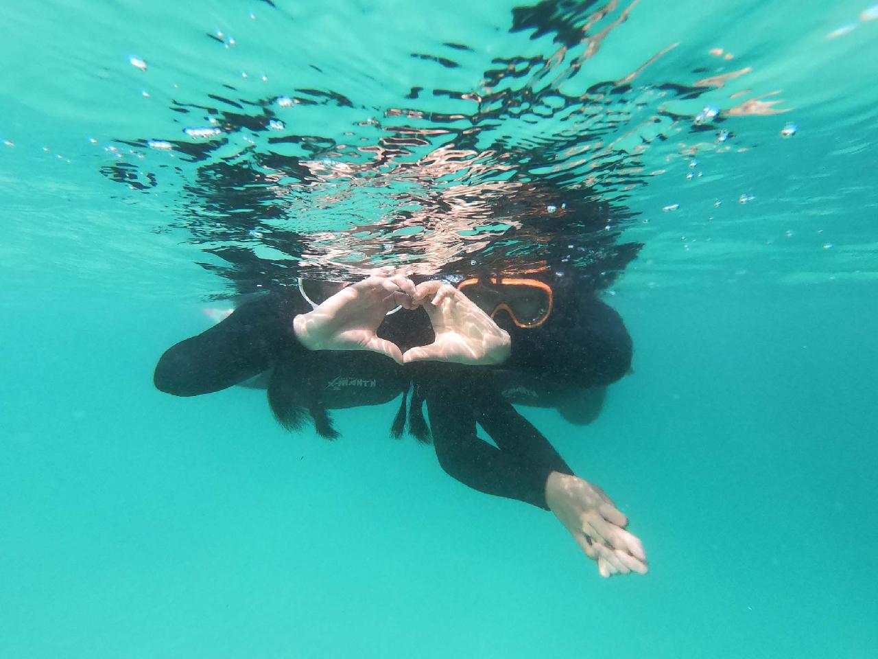 스노쿨링(김녕해수욕장 니모스트리, 출처: 제주관광공사 홈페이지)