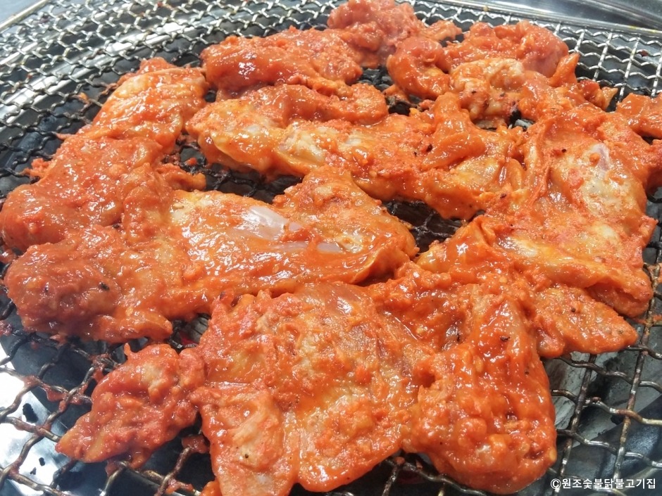 춘천 닭갈비 맛집 원조숯불닭불고기집 숯불 닭갈비