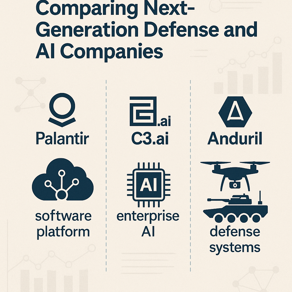 팔란티어 vs C3.ai vs Anduril 비교 차세대 방산·AI 기업 경쟁 분석