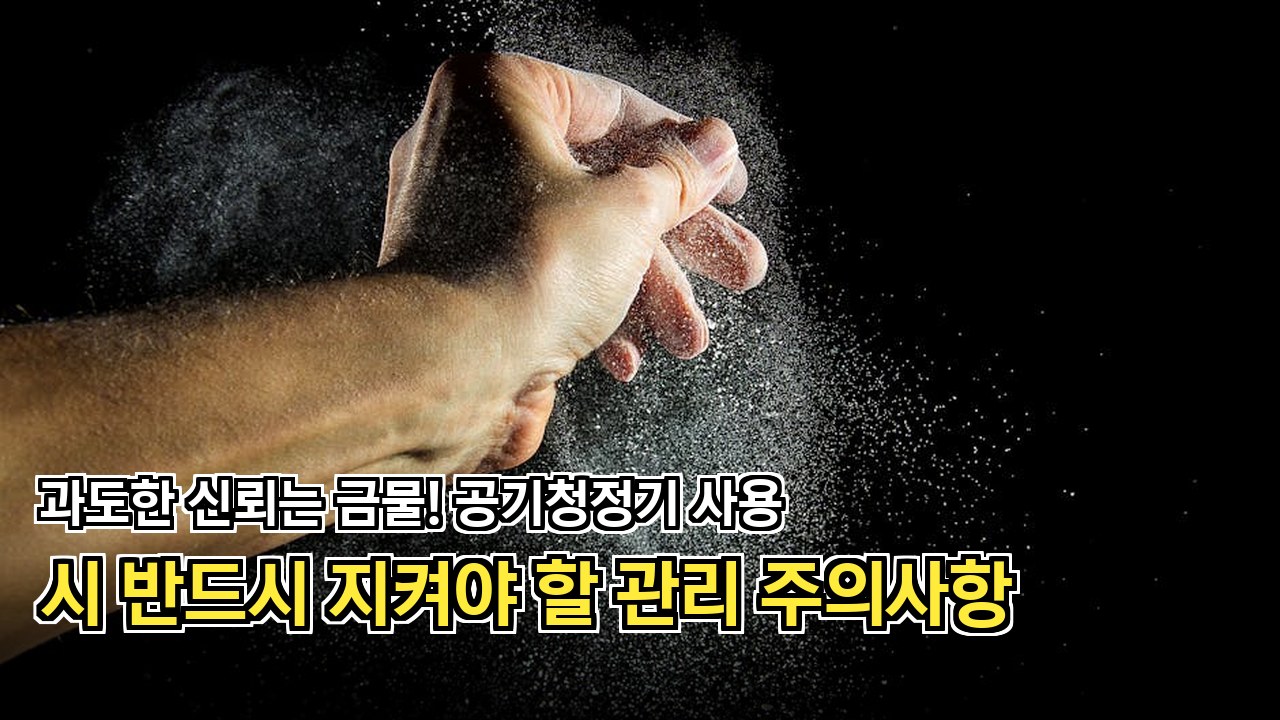공기청정기의 주요 장점과 효과