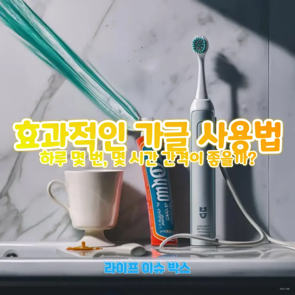 가글 사용법