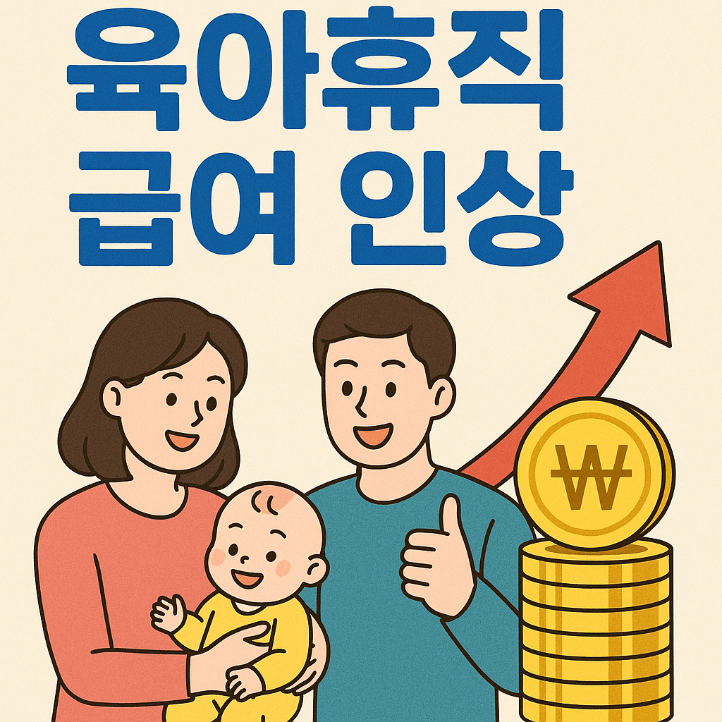 육아휴직 급여 인상