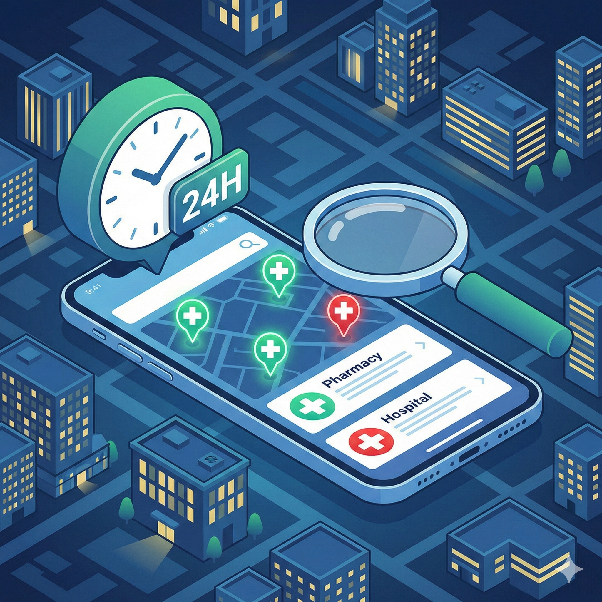 명절 연휴 비상 상황 대비! 내 주변 24시 약국 및 응급실 완벽 정리 가이드