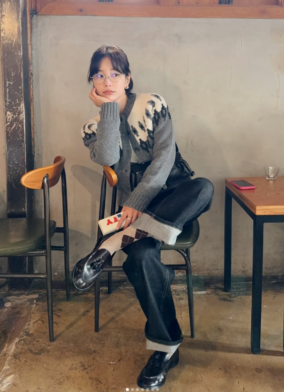 출근룩 데일리 신발 로퍼 신발 코디