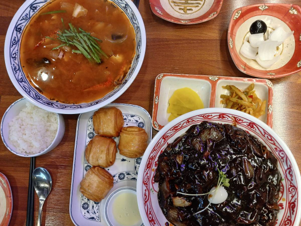 보배반점 전체메뉴