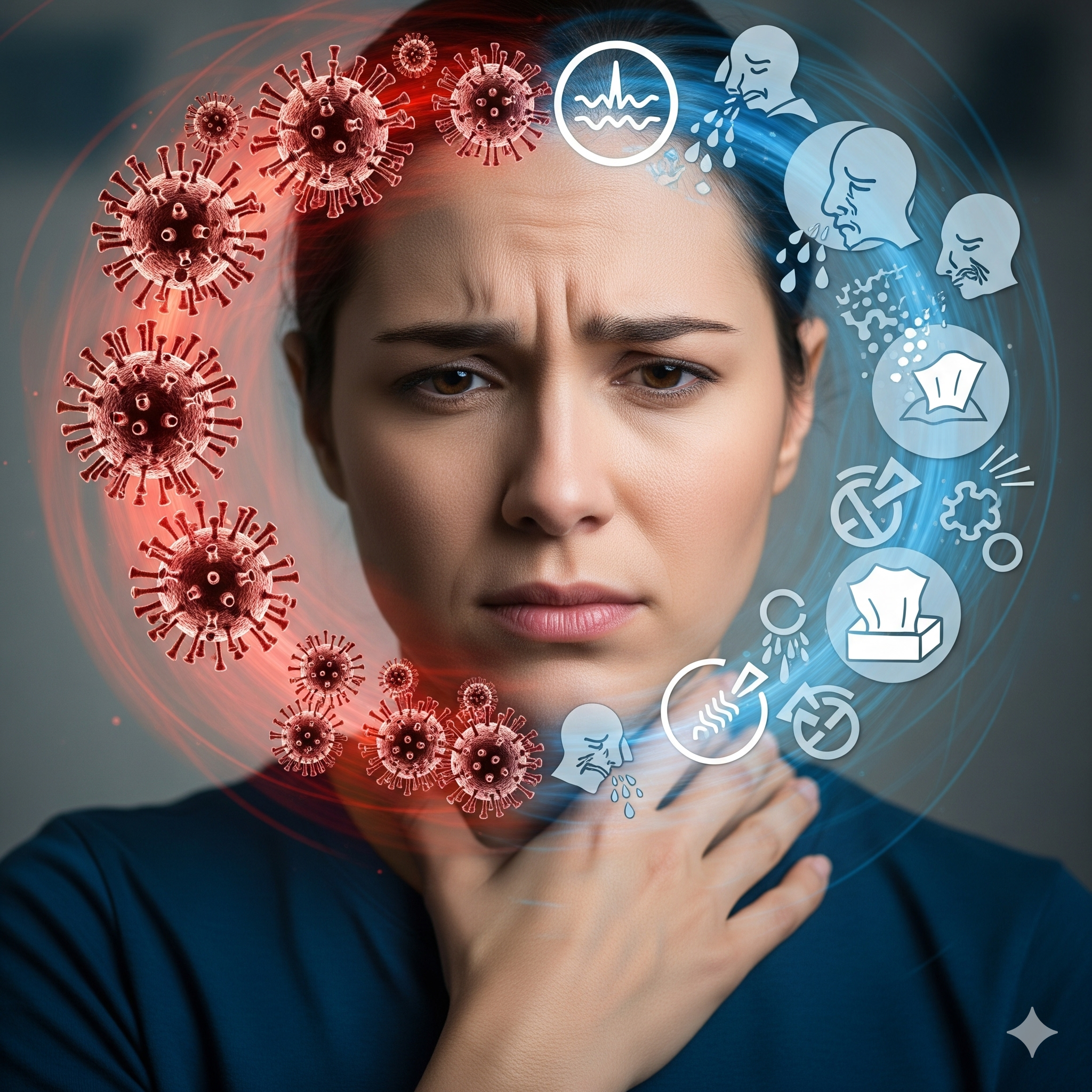 목 불편한데 코로나일까?