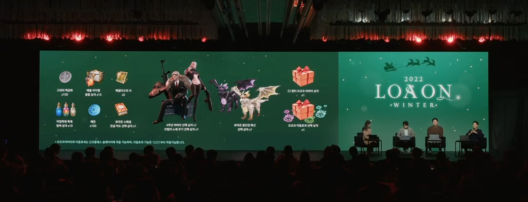 로스트아크 로아온 윈터 쿠폰 2022 보상