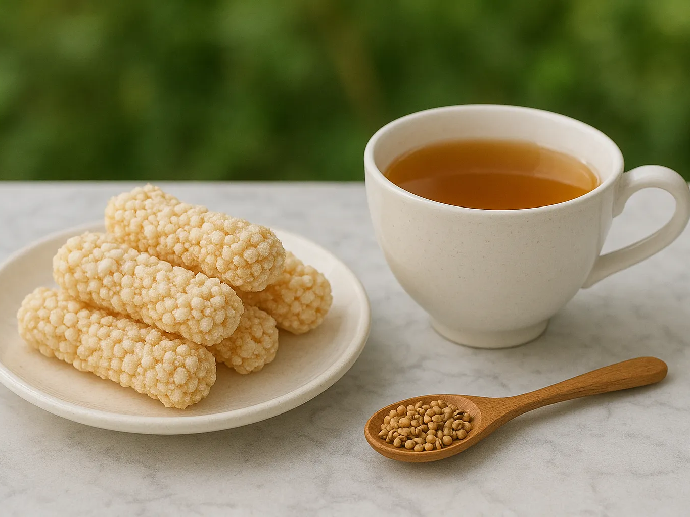 혈중 콜레스테롤에 도움을 주는 메밀차