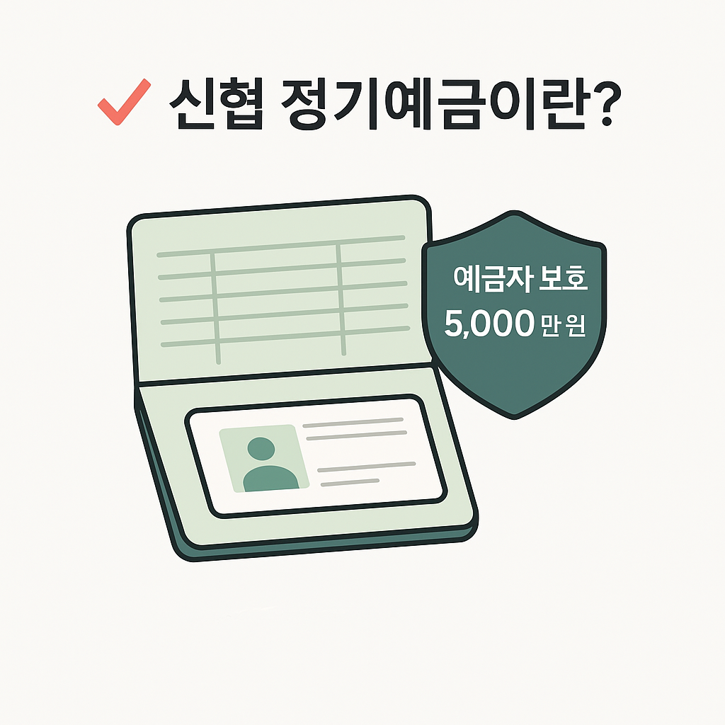 신협 정기예금이란?