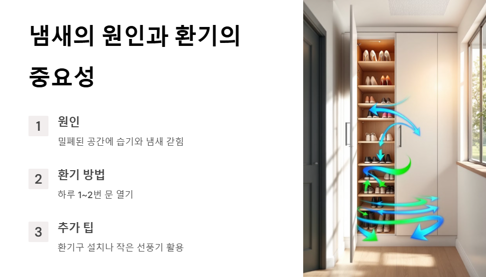 신발장 환기시키기