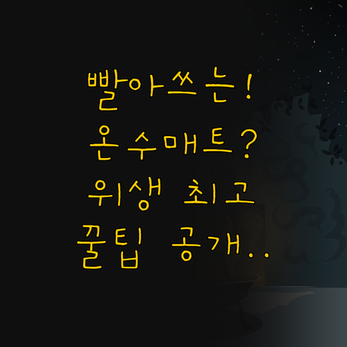 세탁까지 가능하다고 빨아쓰는 비나잇 ..