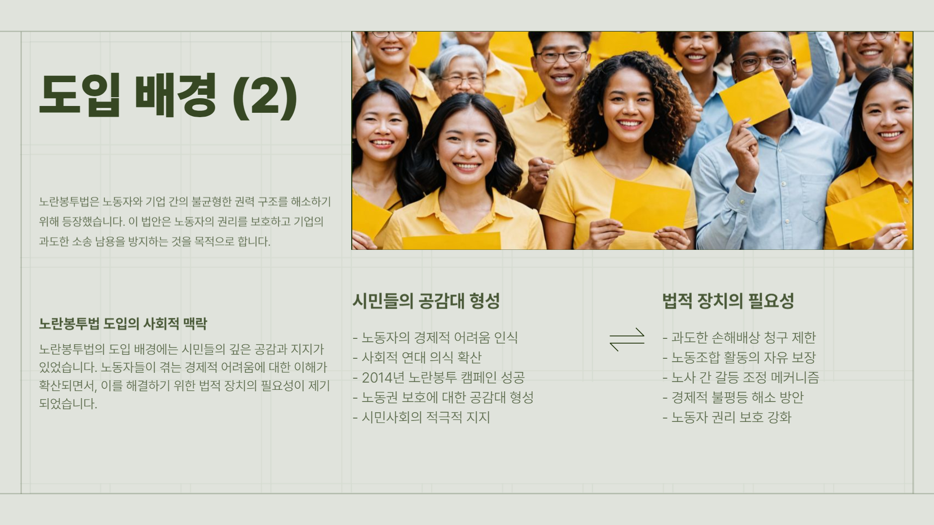 노란봉투법이란? 도입 배경부터 주요 내용까지 알아보기