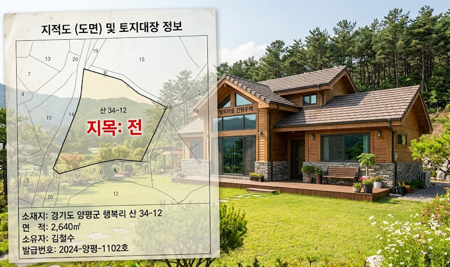 "건물 준공 났는데 내 땅은 아직도 밭?" 땅값 2배 뻥튀기시키는 '지목변경'의 마법