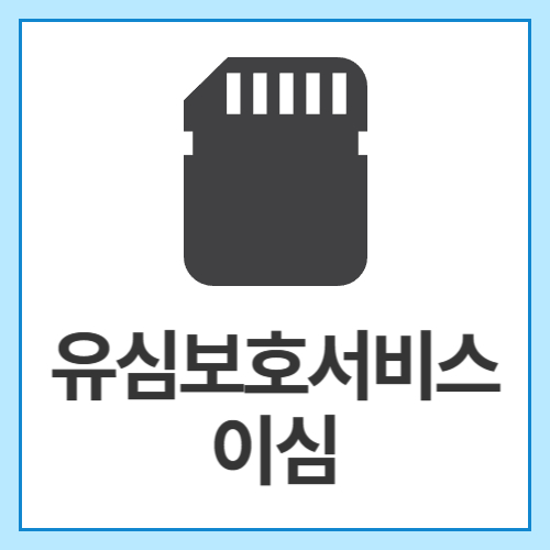 유심보호서비스-이심