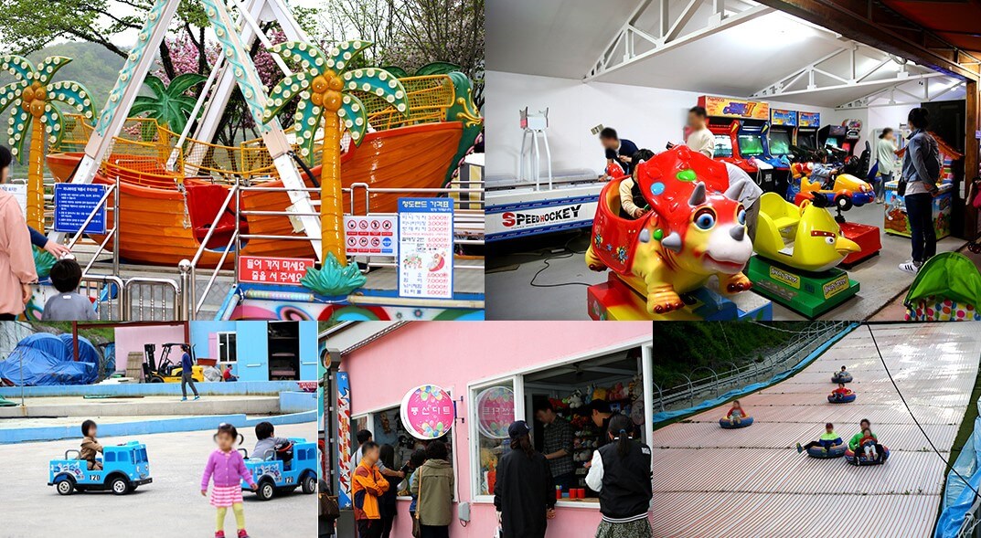 청도 프로방스 빛축제에서는 산타마을 빛축제도 함께 열립니다.