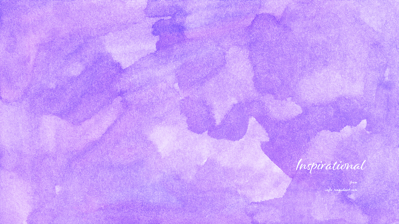 08 보라색 수채화 C - Inspirational 연보라배경화면