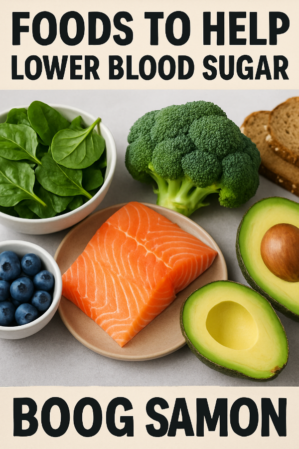 혈당 낮추는 음식 추천