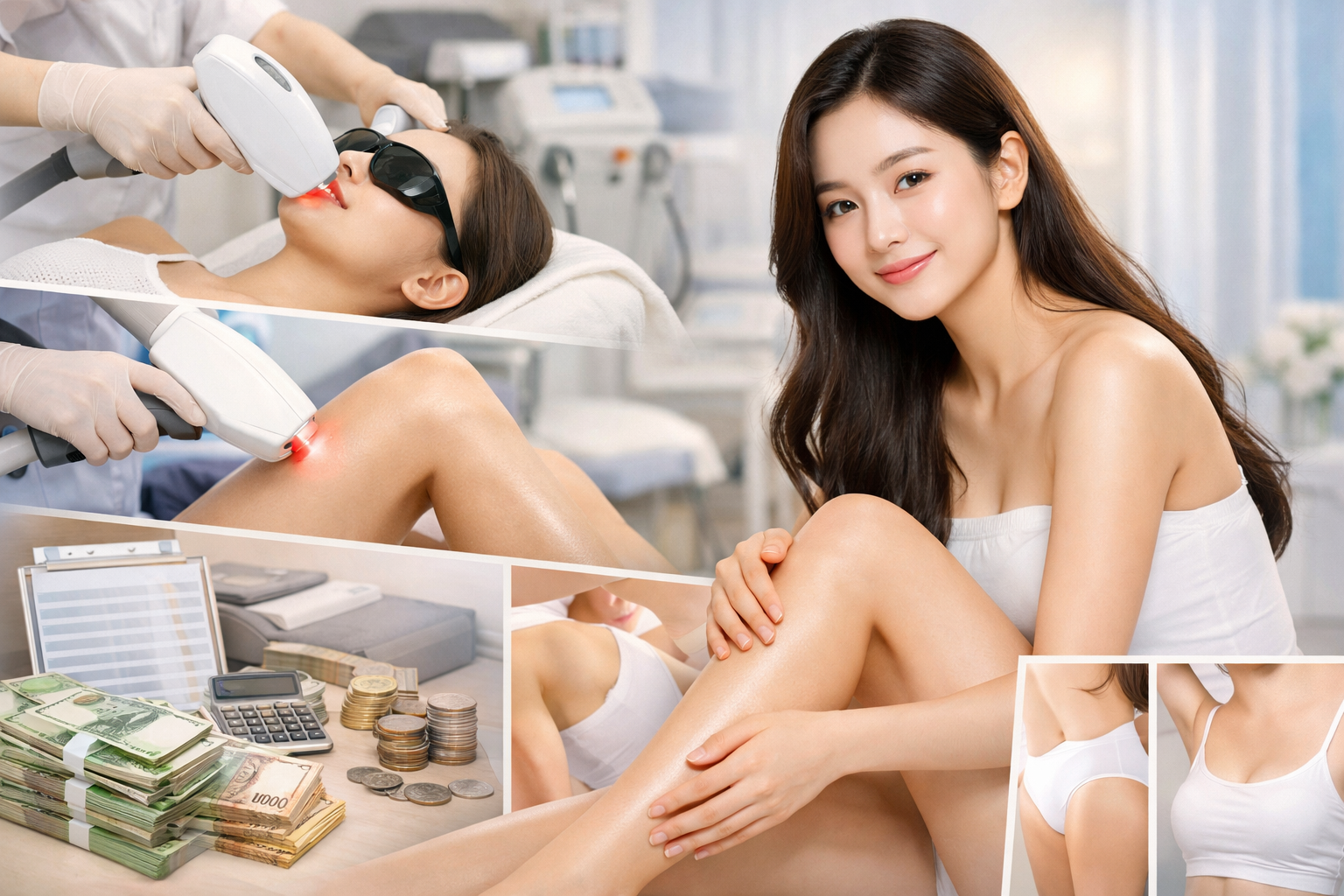 레이저 제모 가격