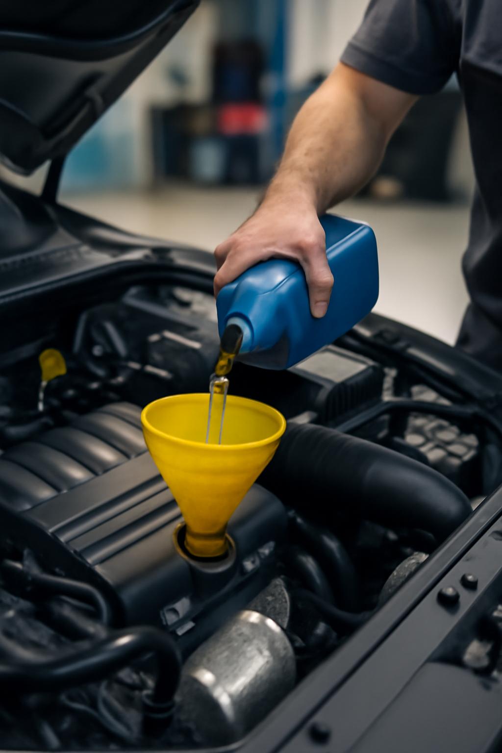 엔진오일 플러싱