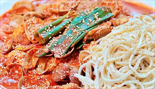 6시 내고향 대전 중구 목동 바지락 두부 두루치기 맛집