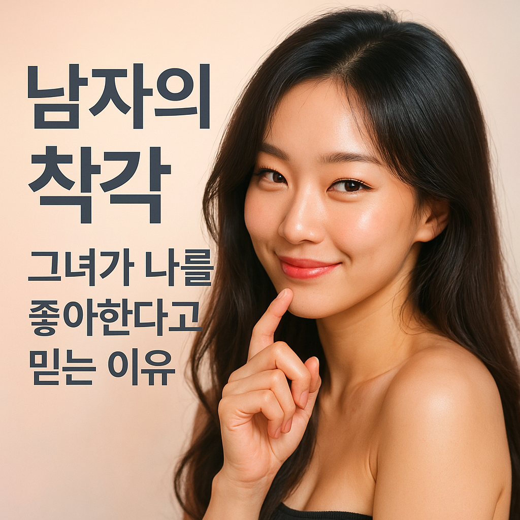 남자는 왜 착각할까? 그녀가 좋아한다고 믿는 이유