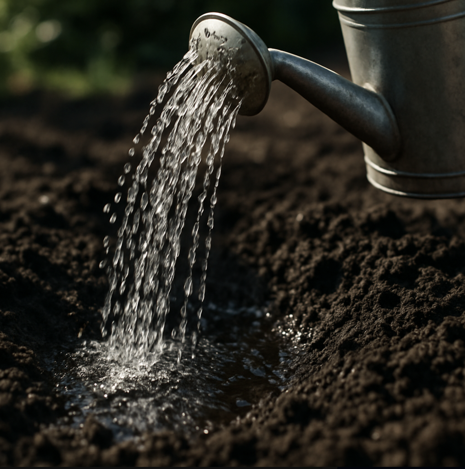 목마른 식물의 까다로운 물주기