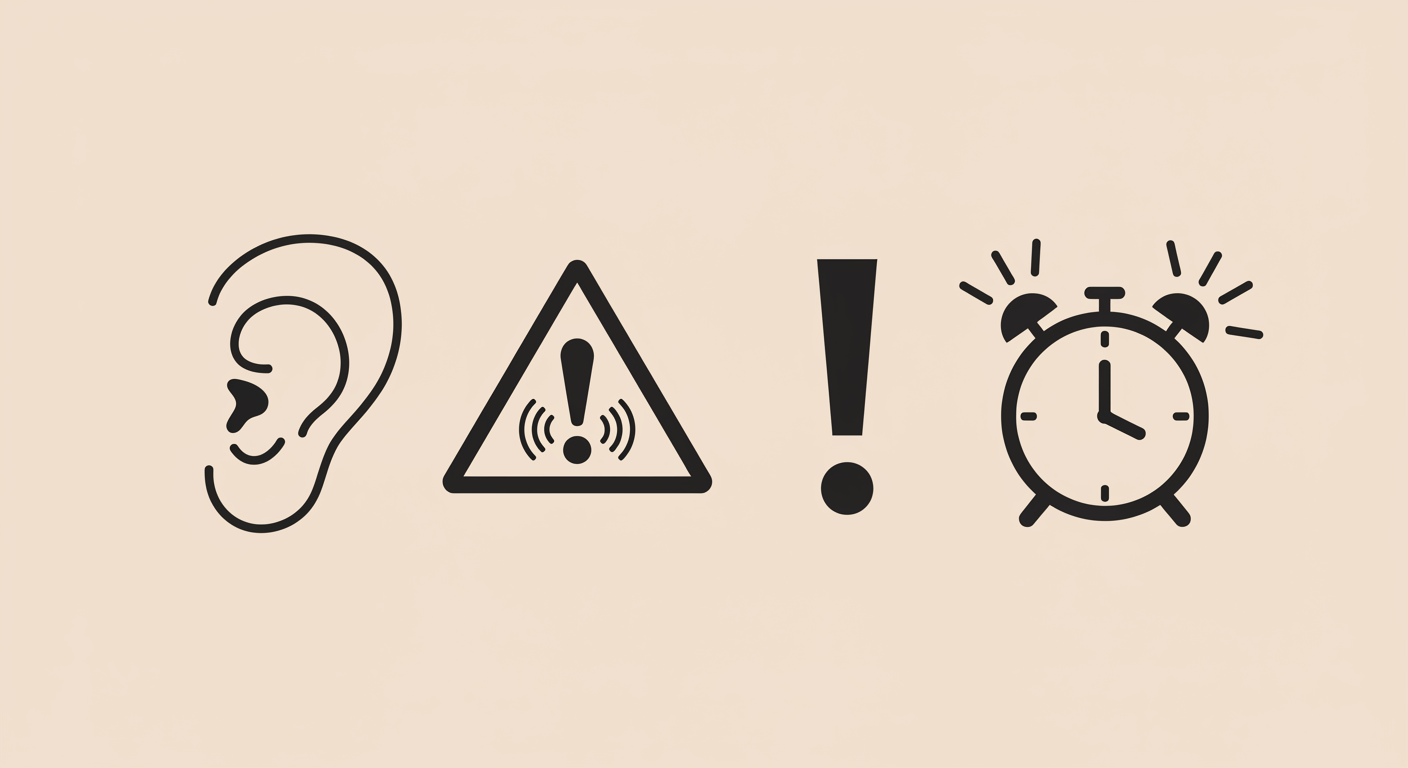 중장년 청력저하 초기증상 (돌발성, 메니에르, 귀소리)