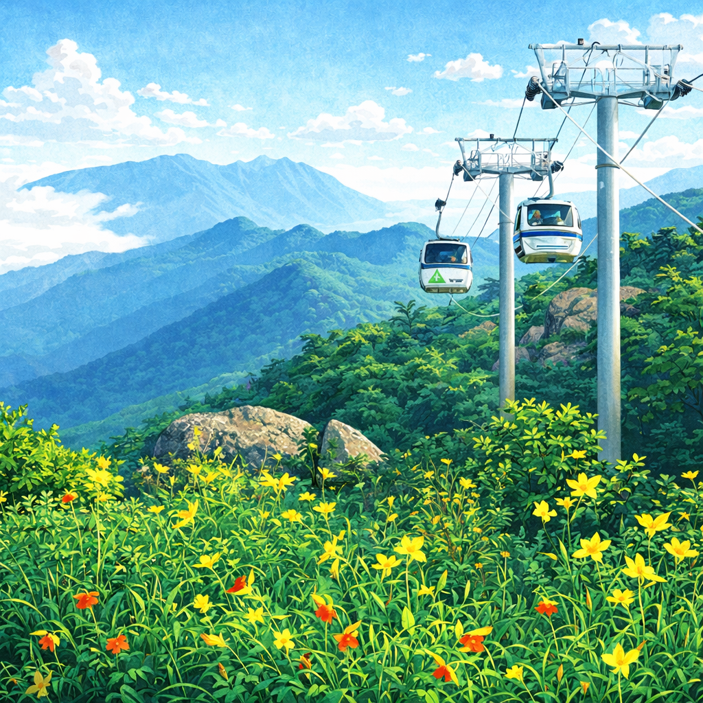 무주 덕유산 CCTV