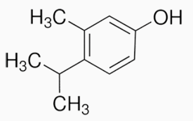 이소프로필메틸페놀 구조식
