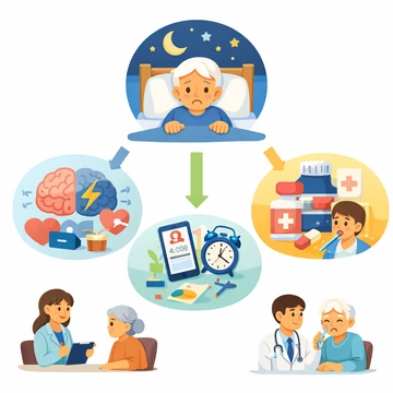 심한 불면증 원인과 수면 주기 변화 설명6