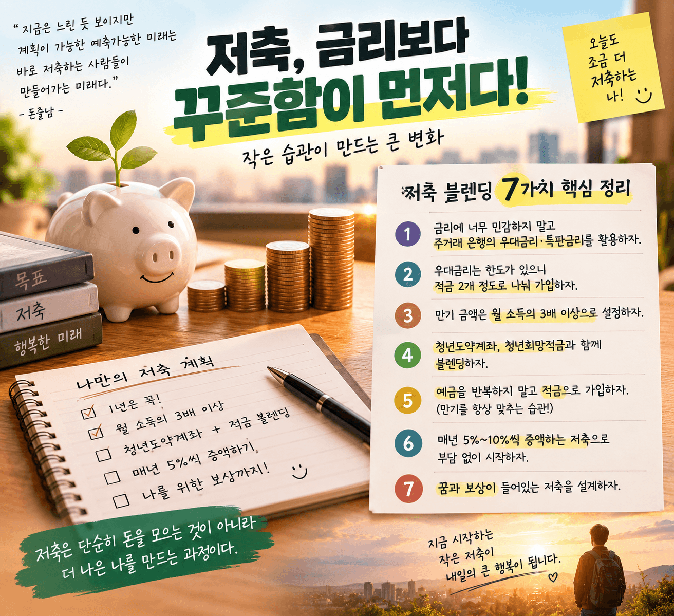 저축 블렌딩