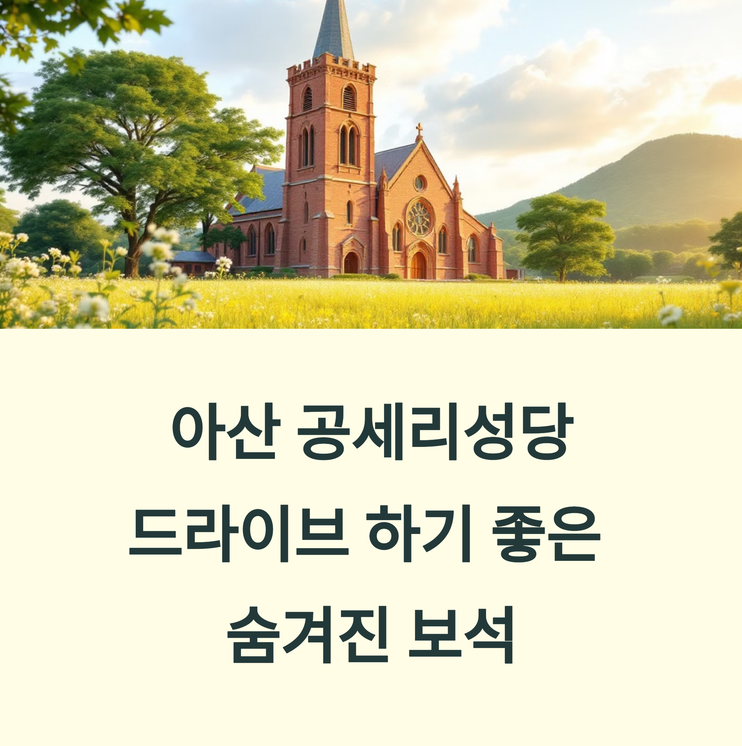 아산 공세리성당