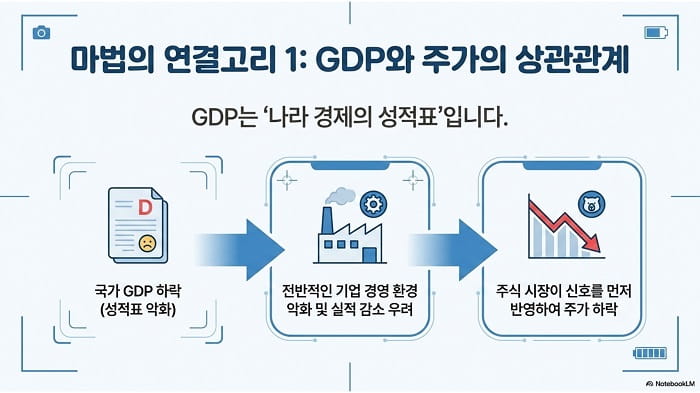 마법의 연결고리1 GDP와 주가의 상관관계
