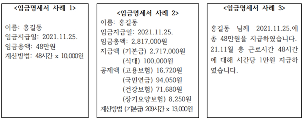 급여명세서-작성-사례