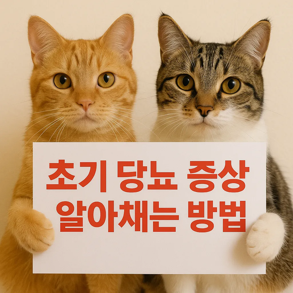 초기 당뇨 증상 알아채는 방법