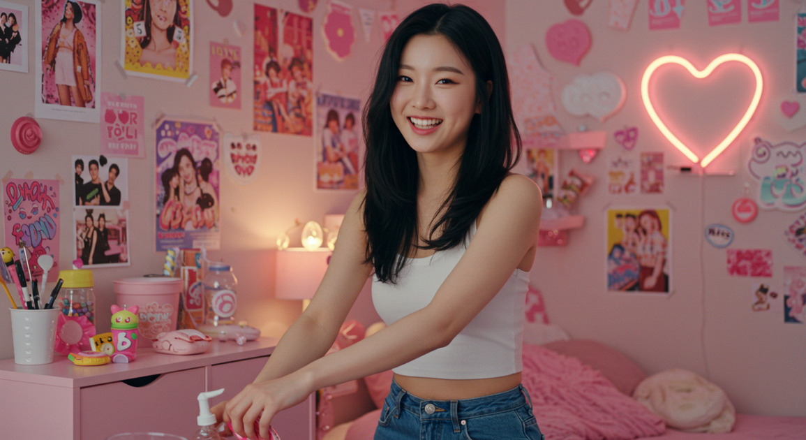 K-팝 뮤직비디오 감성, 방 꾸미기에 활용하는 인테리어 아이템