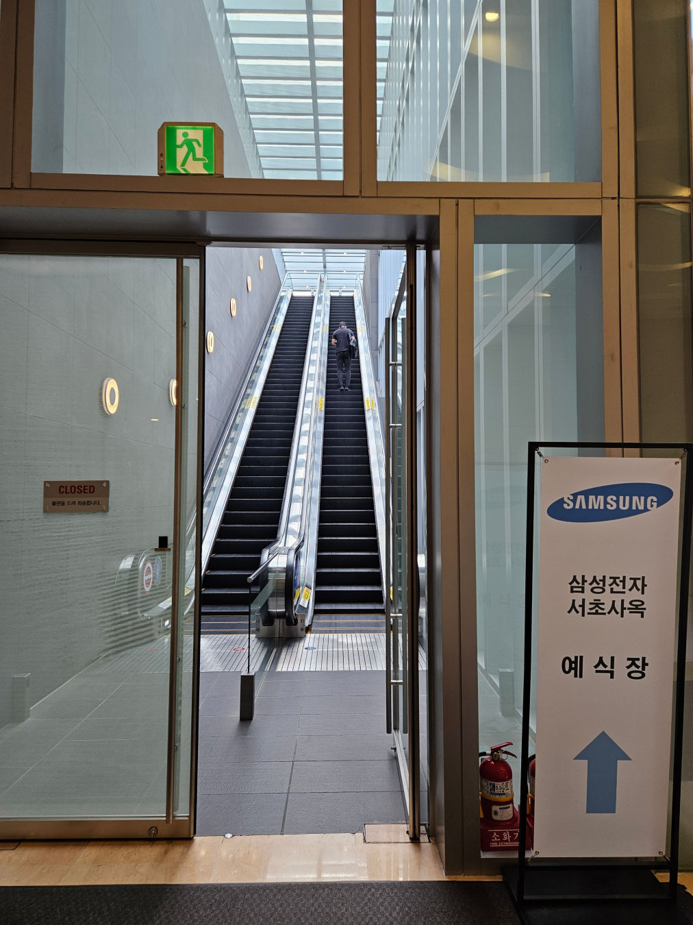 삼성전자 서초사옥 웨딩 가는길